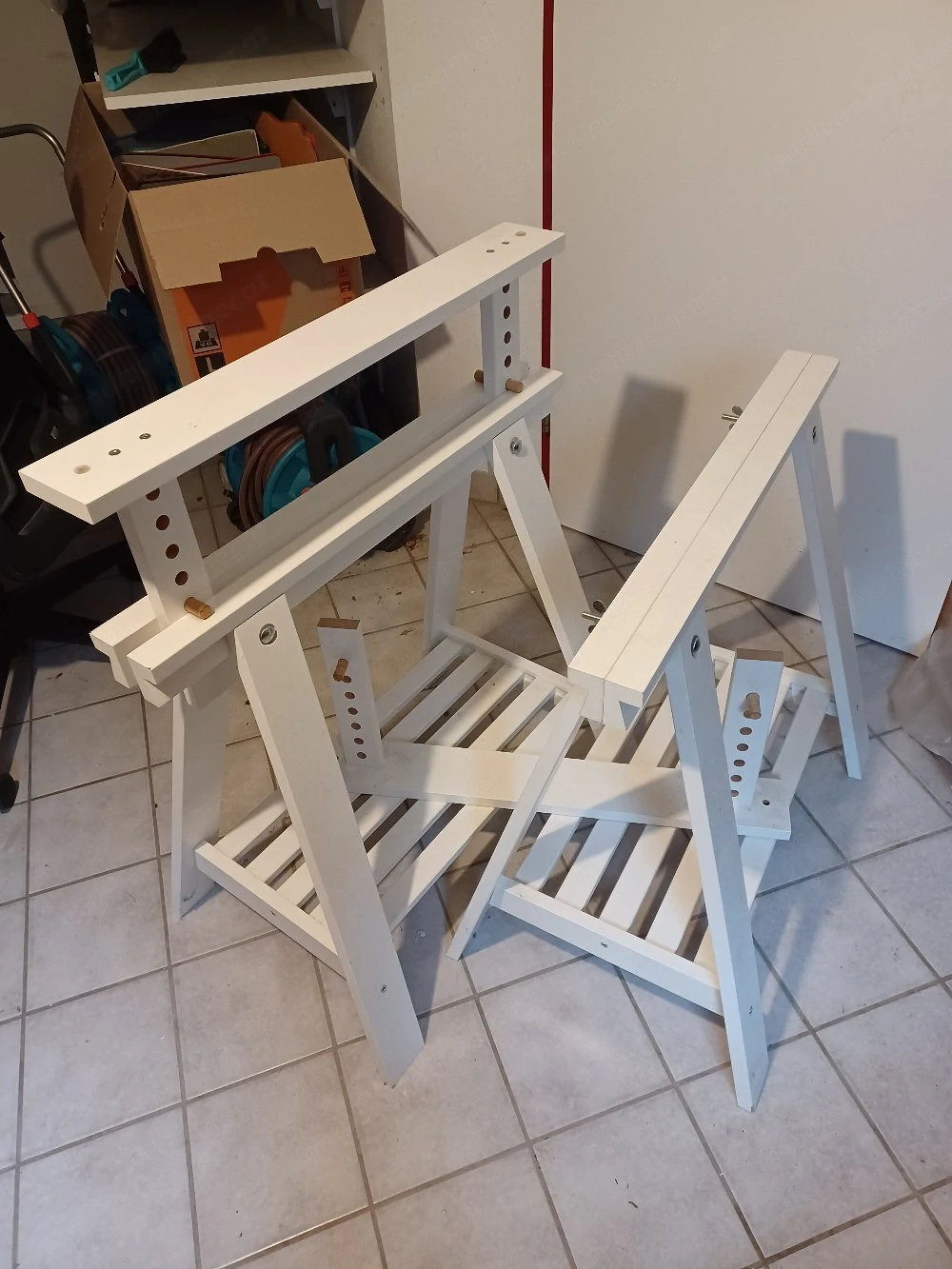 Tischbock massiv , 2 Stück