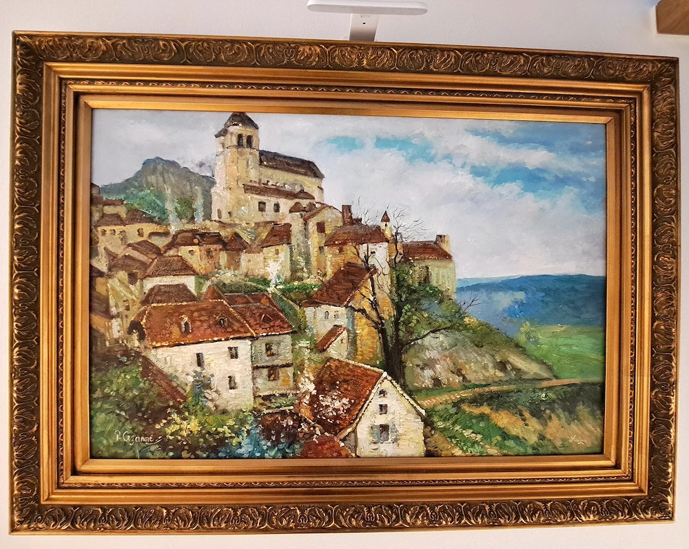 Konrad Kujau "Original-Fälschung" nach Paul Cézanne