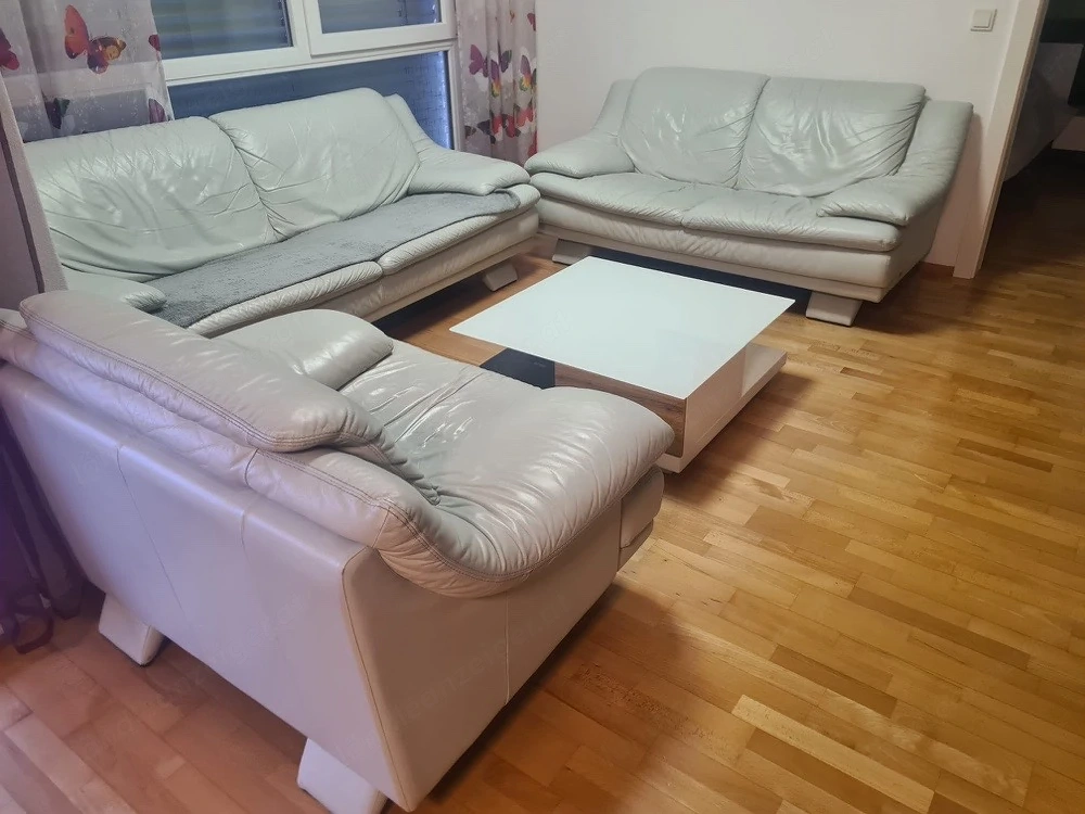 zu verschenken wohnlandschaft 3 teilig sofa couch sessel