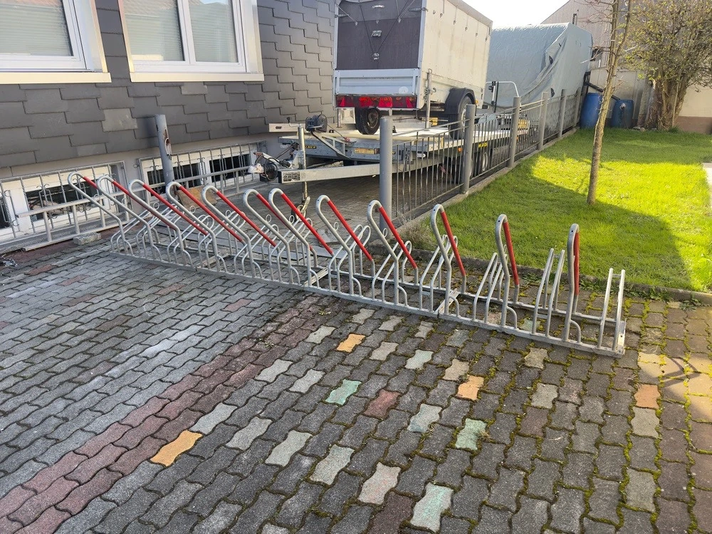 Fahrradständer mit Anlehnbügeln