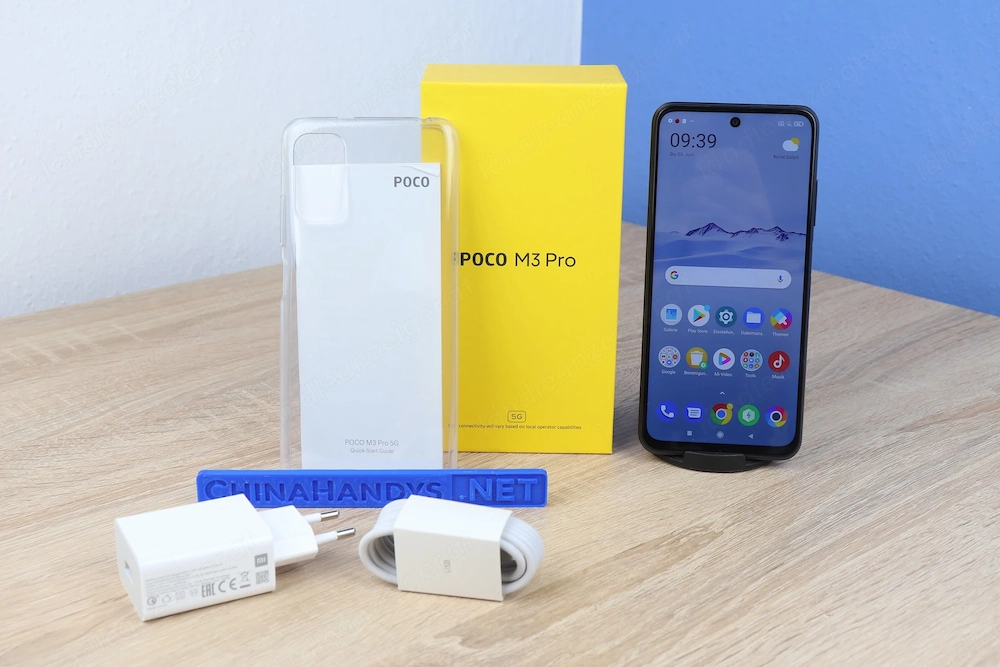 Xiaomi Poco M3 Pro 5G 128GB Power Black - Topzustand !