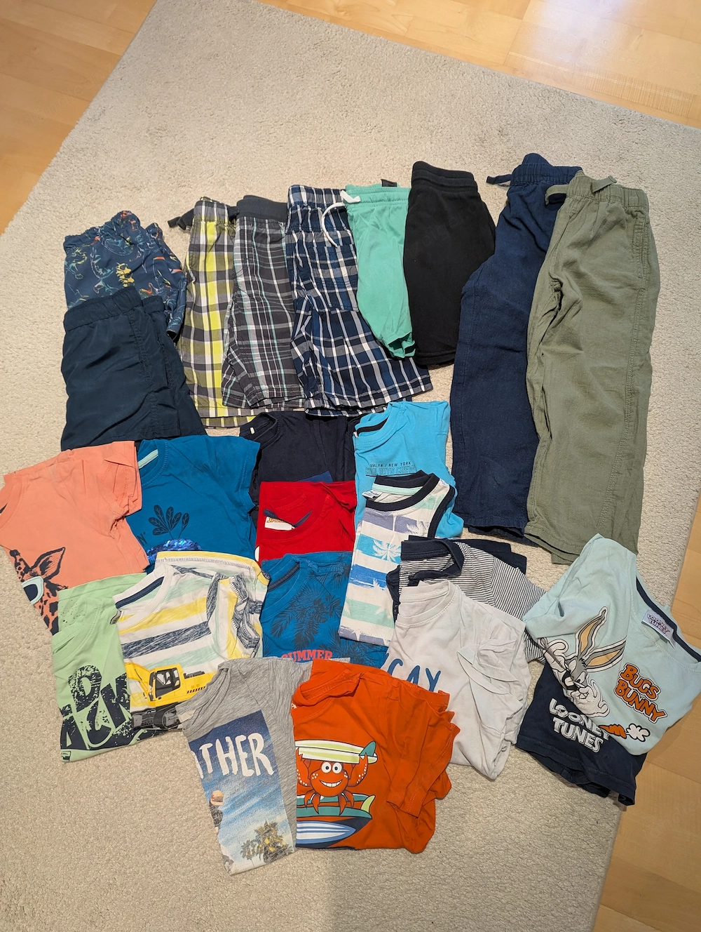 Buben Sommerpaket Gr.116-122