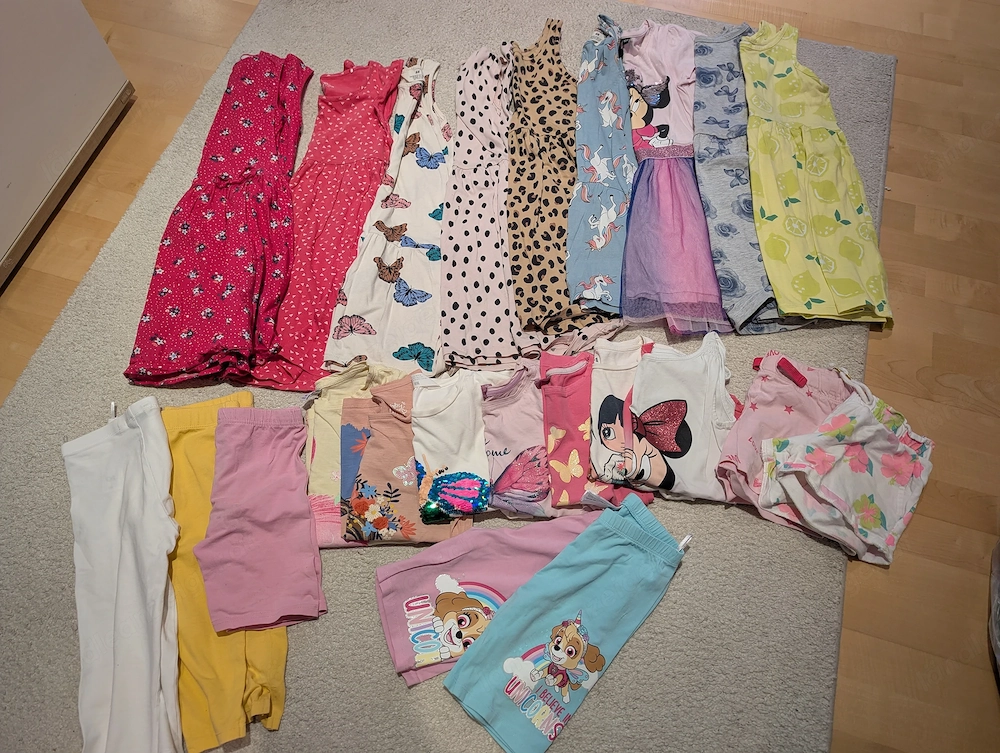Mädchen Sommerpaket 122 128