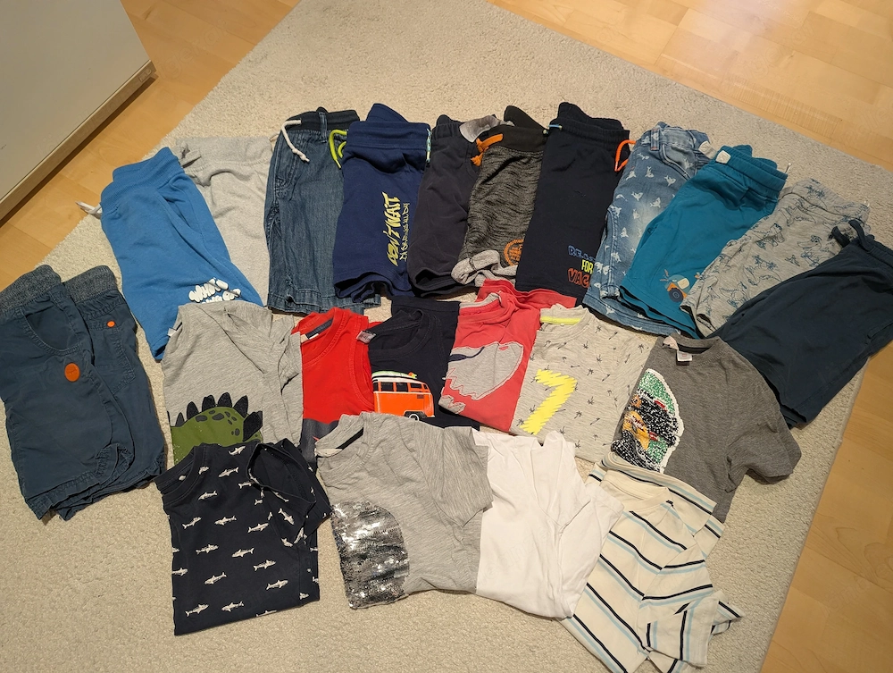 Buben Sommerpaket Gr.116 122