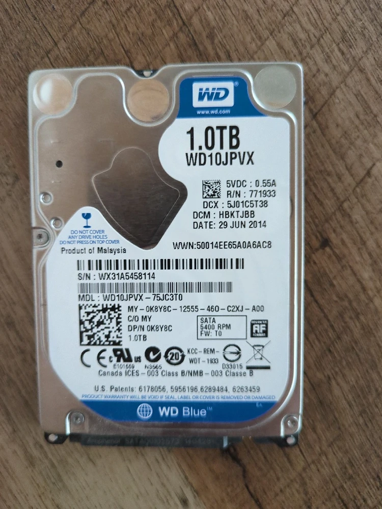 1TB SSD Western Digital