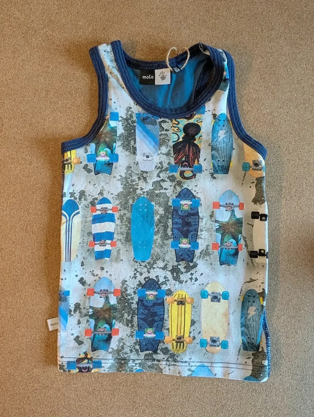 Ärmelloses Tanktop Junge Gr 98 104, Marke Molo