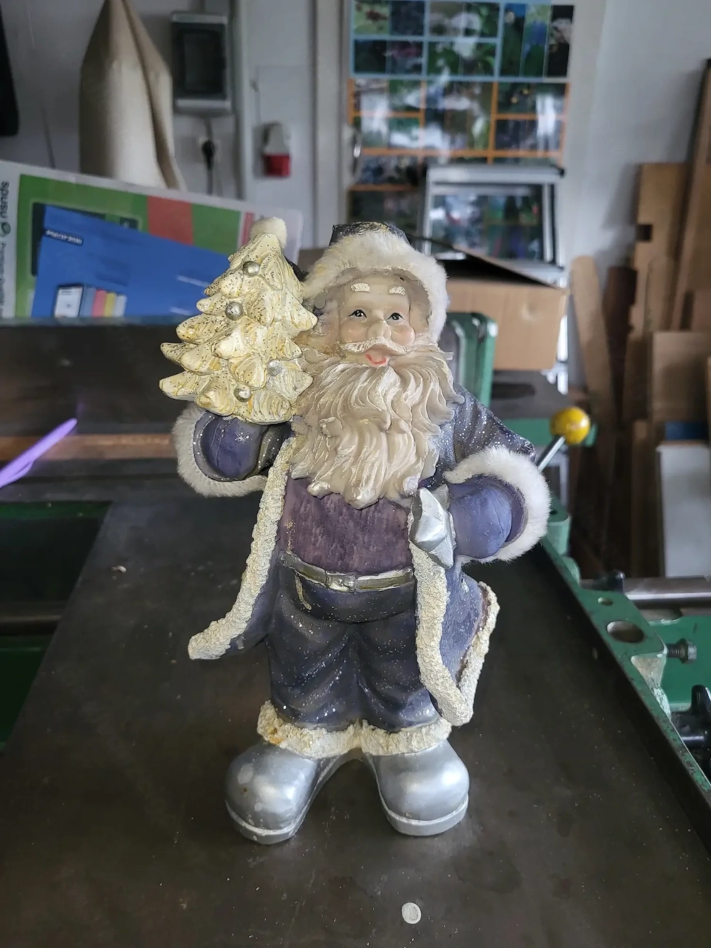 Deko Weihnachtsmann 25cm