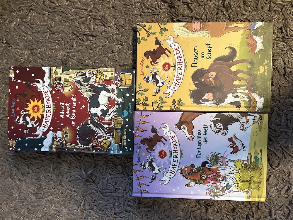3 Bücher Haferhorde , Band 1,10,16 im Set