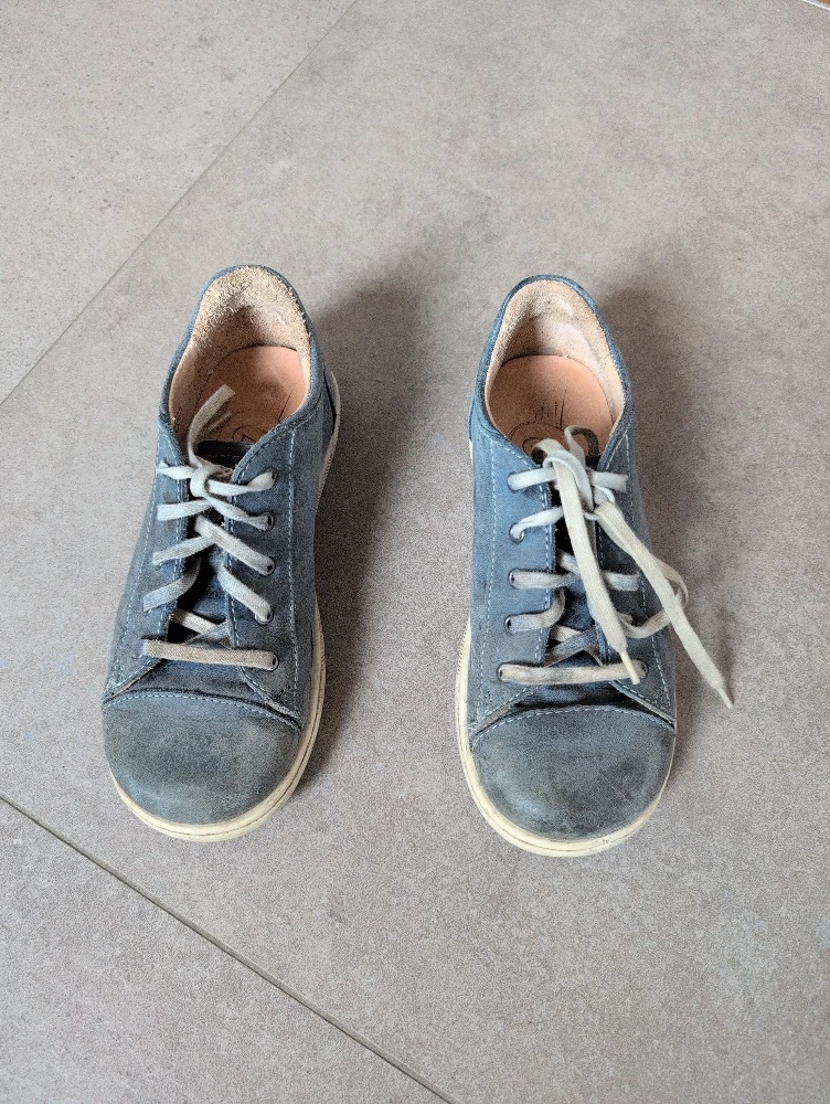 Waldviertler Frühlingsschuhe blau Gr 30