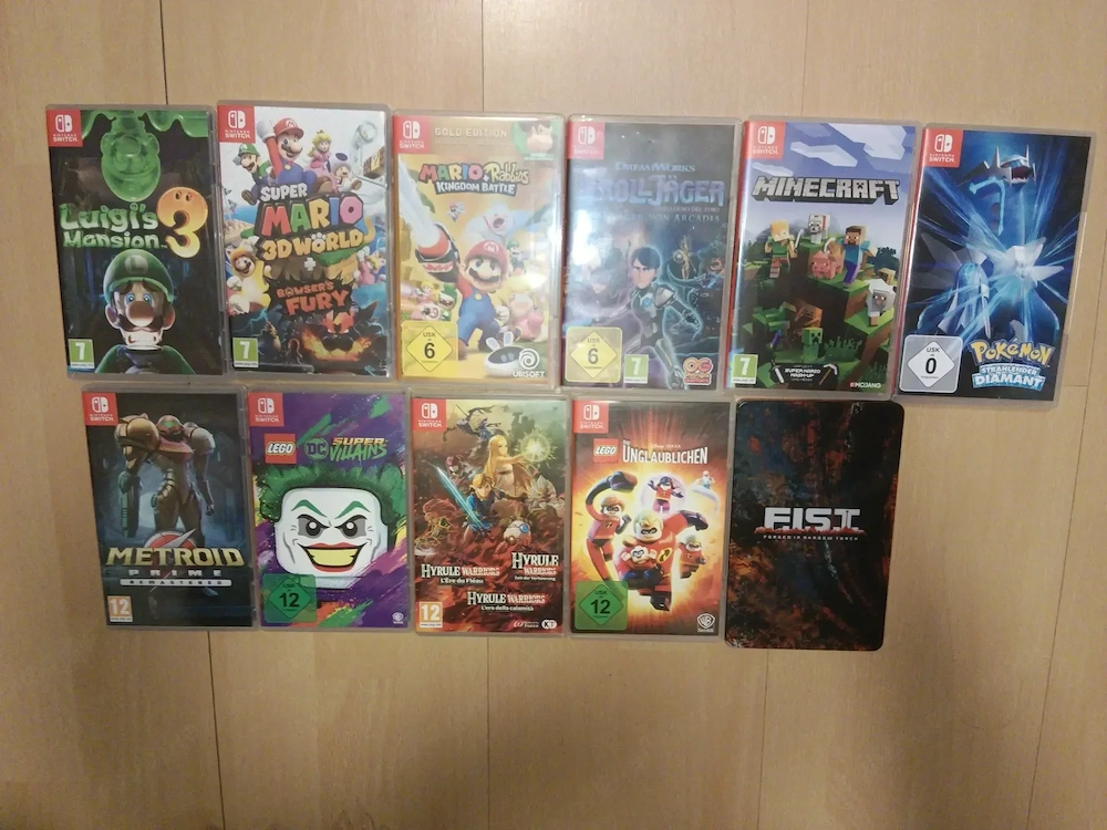 Nintendo Switch Spiele 