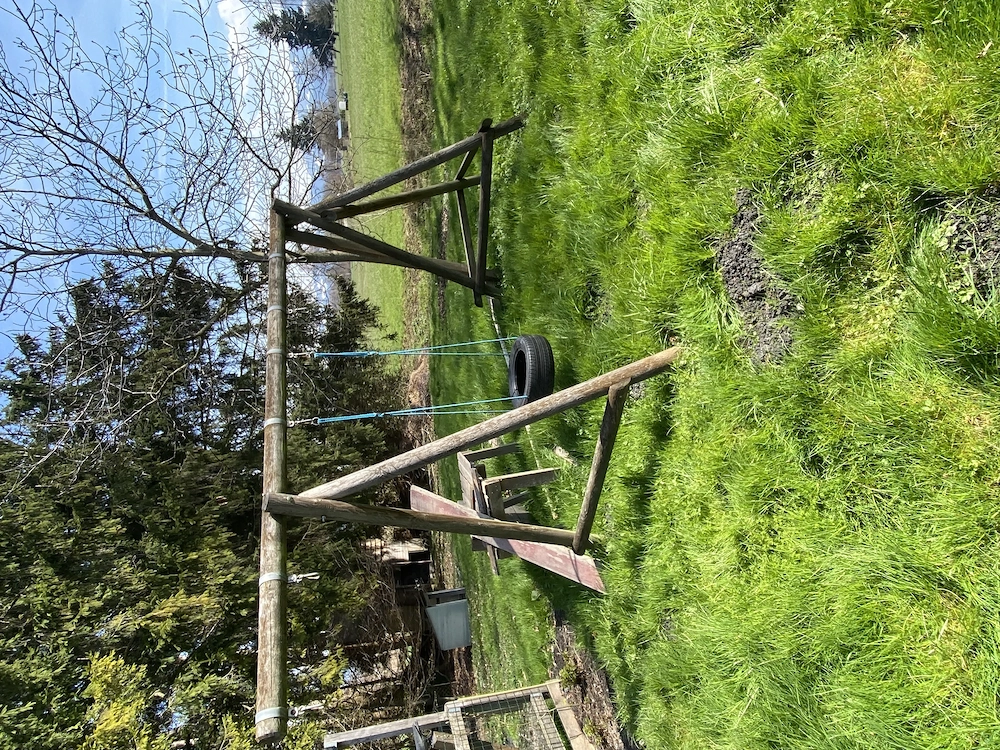 Schaukelgerüst zu verschenken 