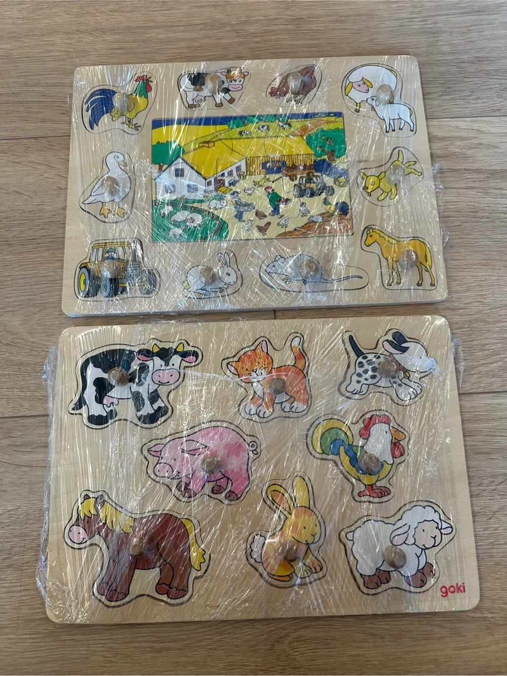 Holzpuzzle für Kleinkind