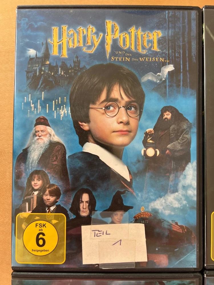 Harry Potter DVDs