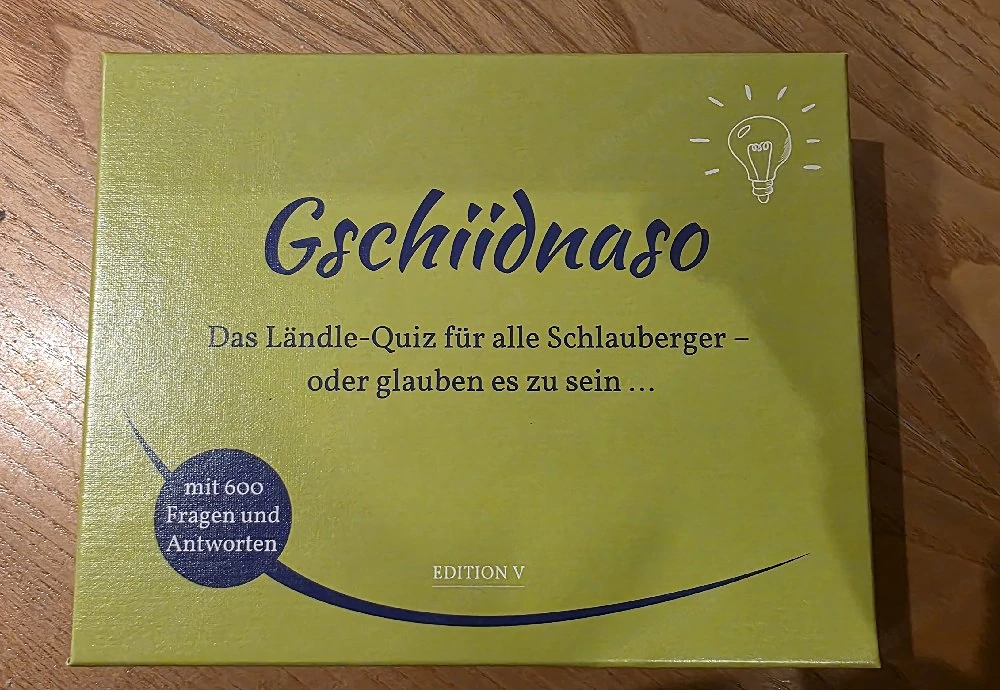 Gschiidnaso, das Ländle-Quiz