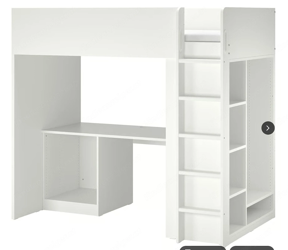 Ikea SMASTAD Hochbett, weiß 