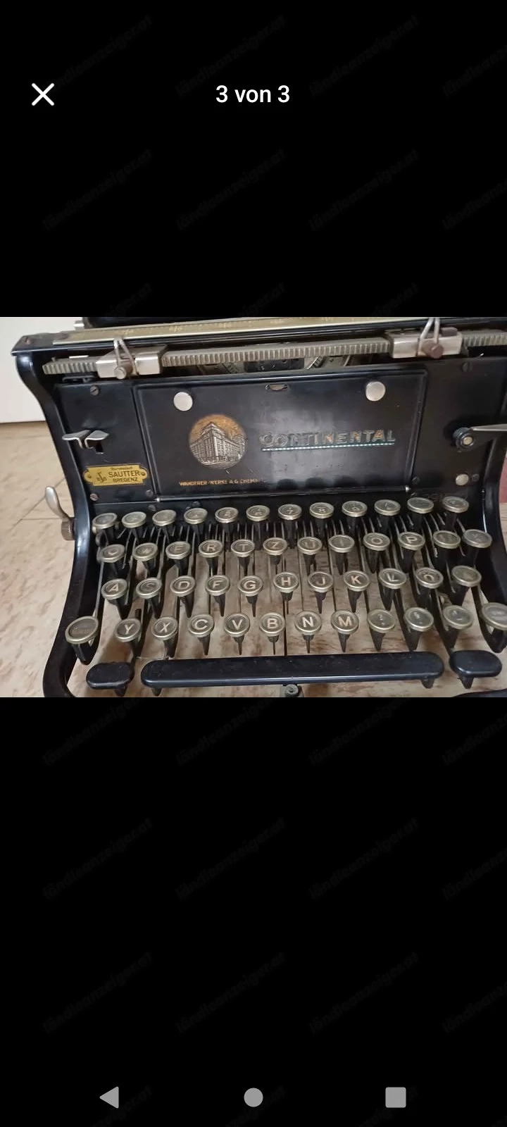 Alte Schreibmaschiene
