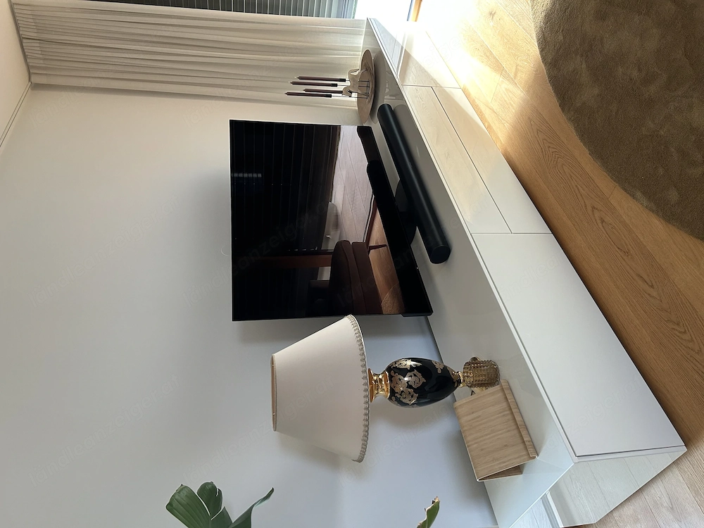 Sideboard - Hochglanz - Weiß - gepflegt