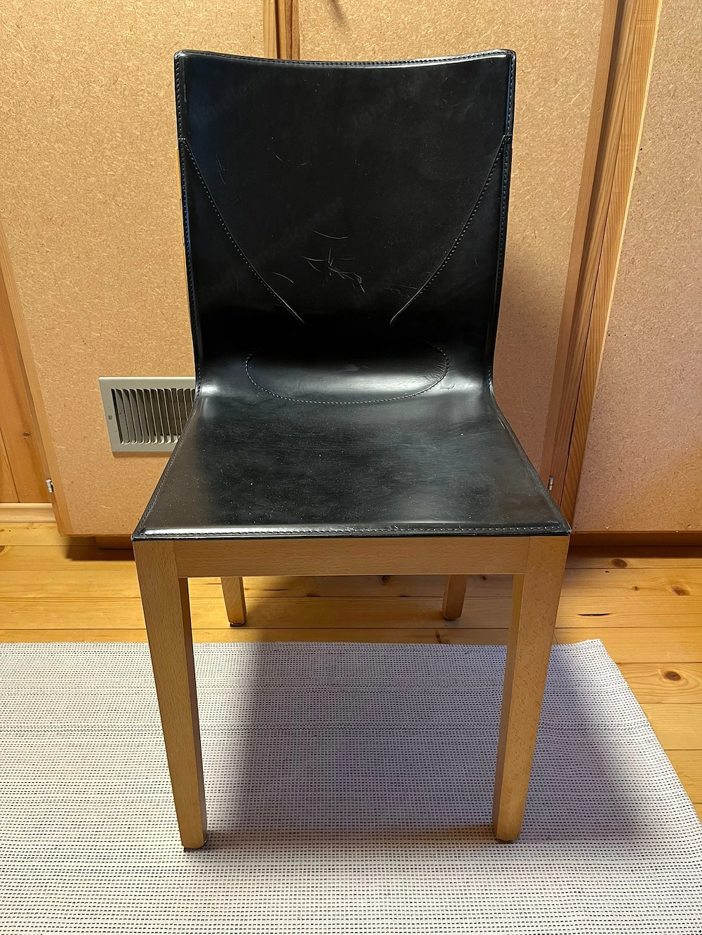 Matteo Grassi Echtleder Esszimmerstühle 