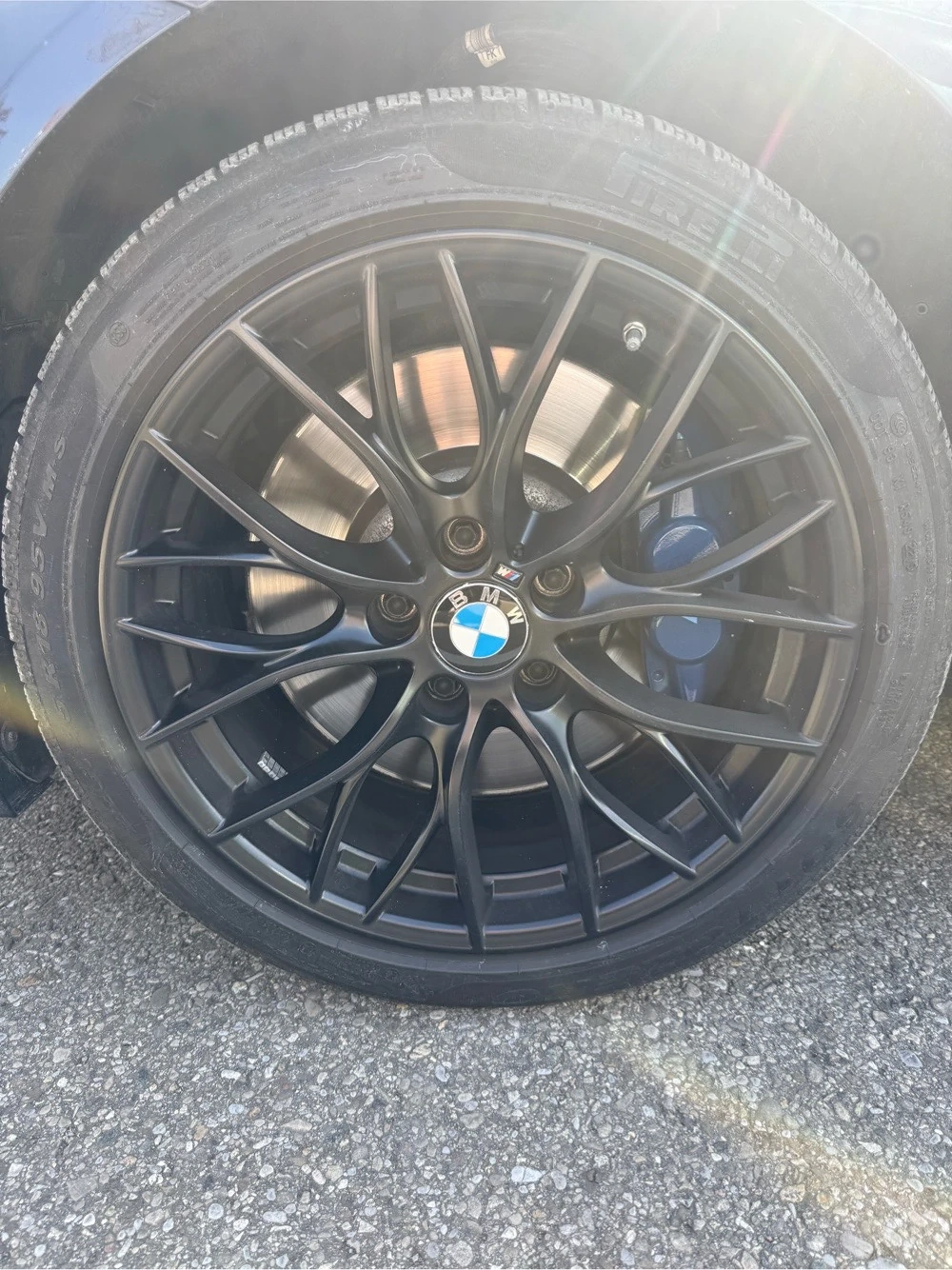 Original BMW 18 Zoll Felgen mit Winterreifen R18 Styling 405 M