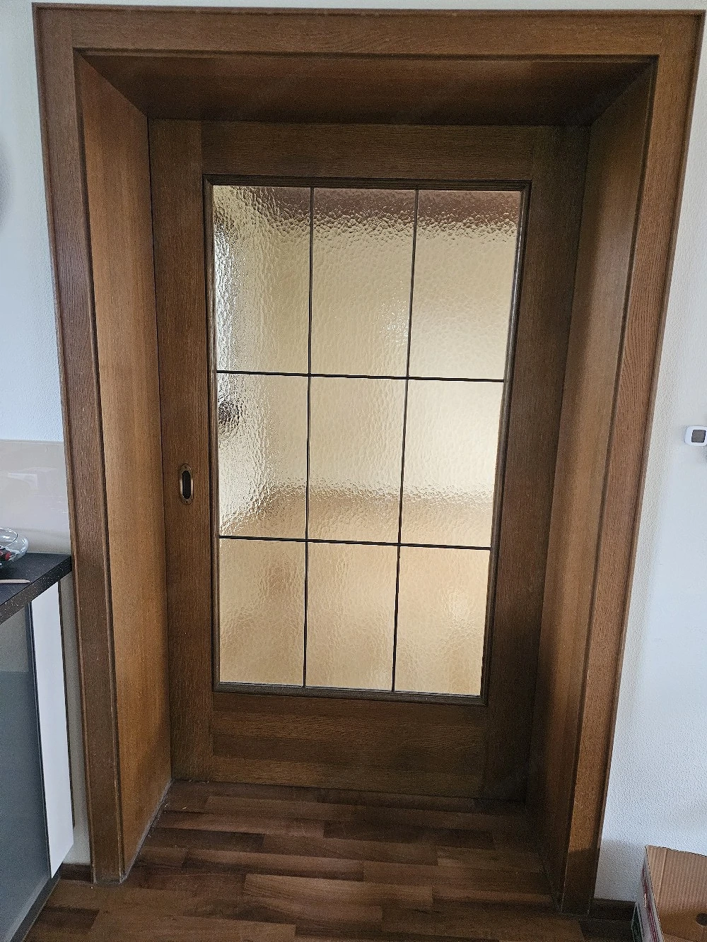 Schiebetüre Eiche gebeizt