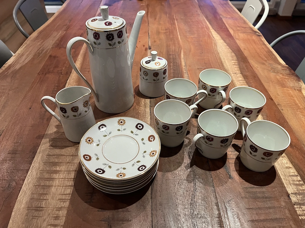 Hochwertiges Porzellan-Kaffeeservice aus Walbrzych