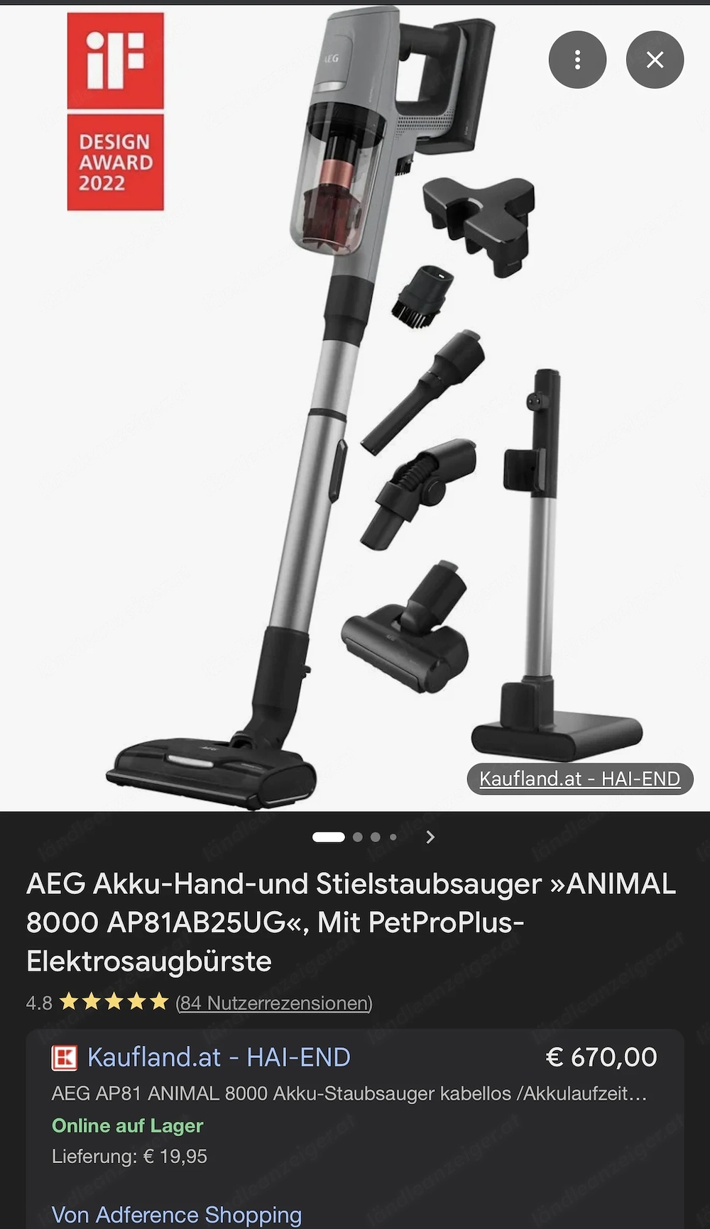 Aeg 8000 akkustaubsauger