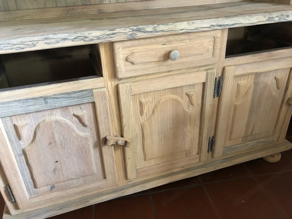 Buffet sandgestrahlt massivholz