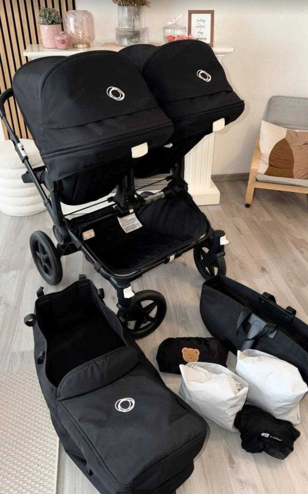 Bugaboo Donkey 5 Geschwisterwagen Set 