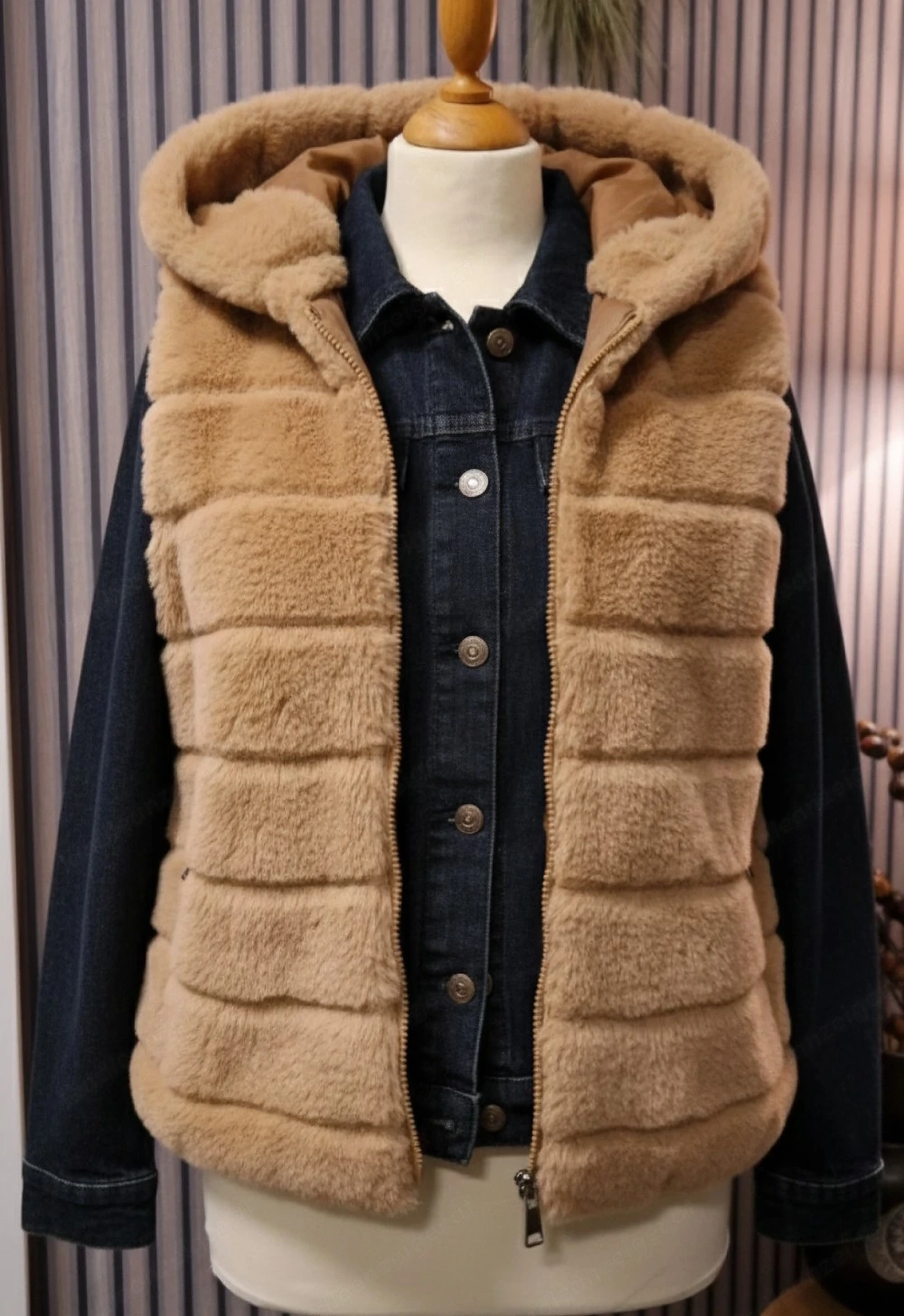 Kunstfellweste Gr. 36