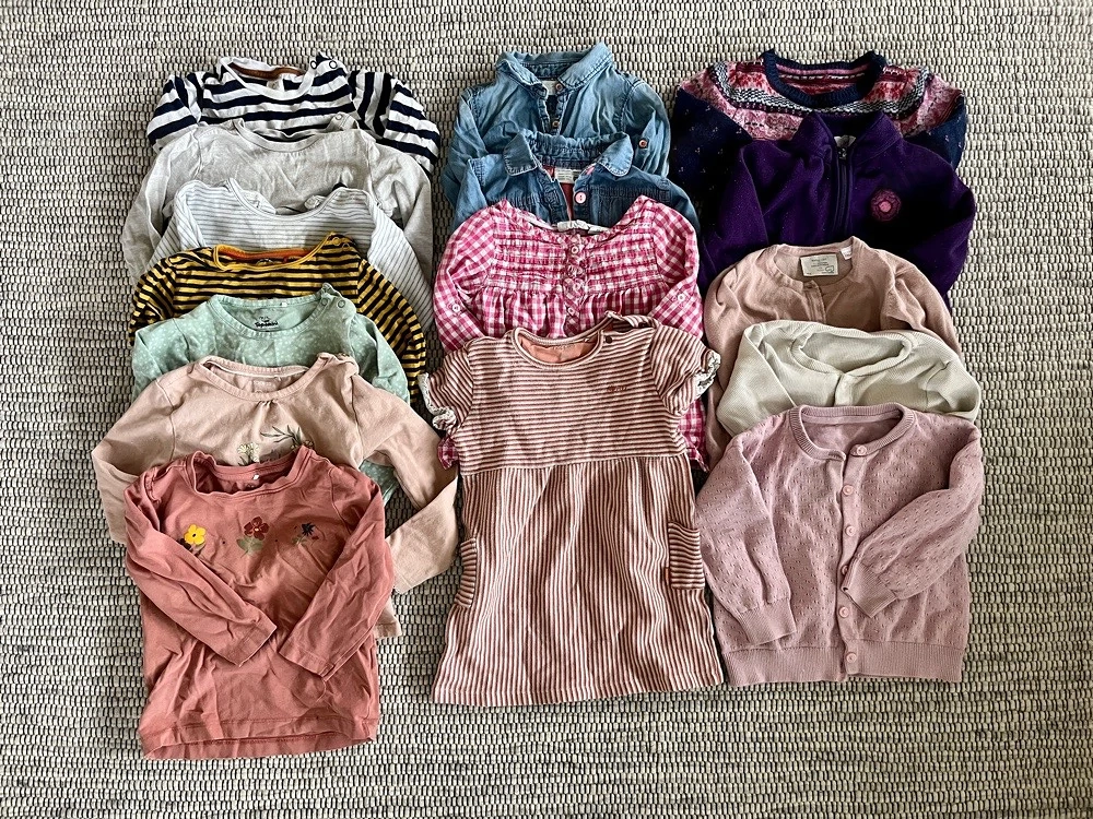 Mädchen Bekleidungspaket   Größe 86