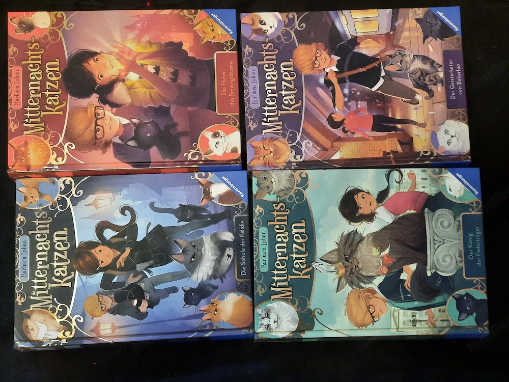 Die Mitternachtskatzen Bd 1 bis 4