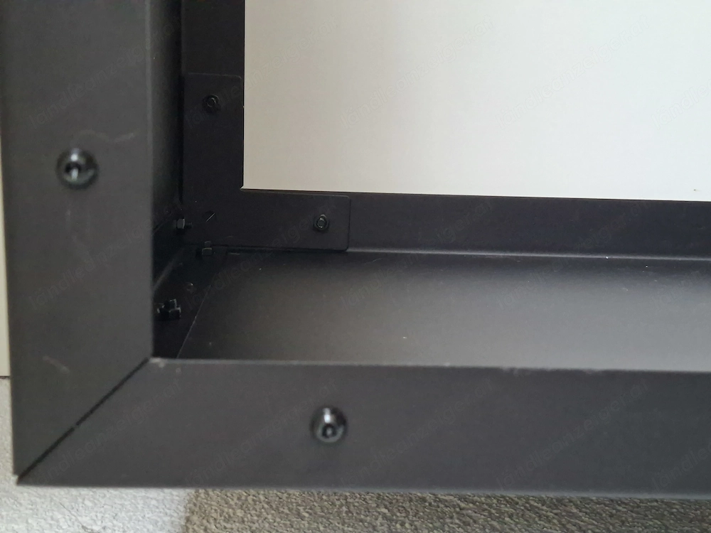 Metallholzregal   höhe  1.56m      tiefe 35cm   breite1.56    Rand 4cm 