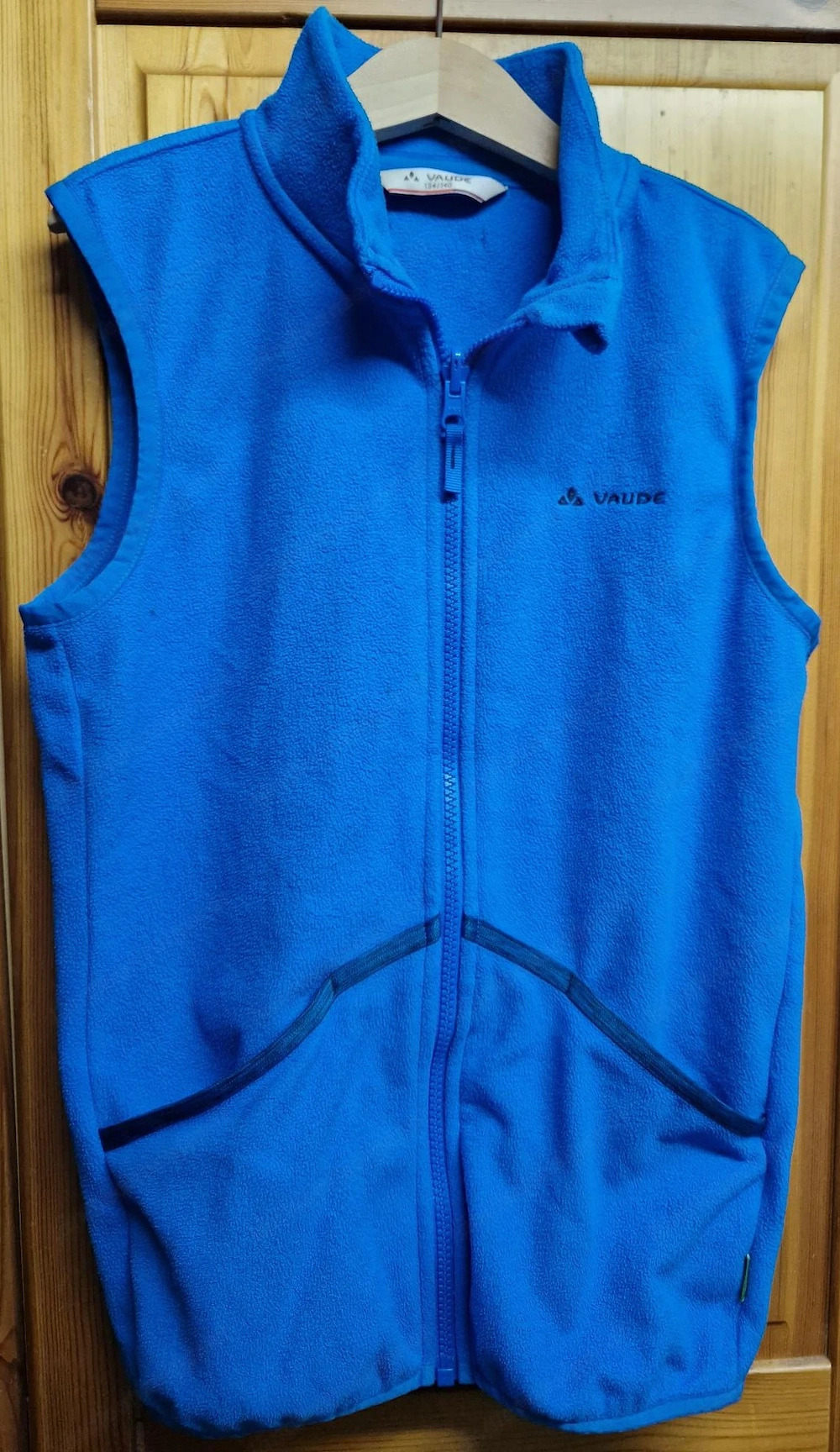 Vaude Gilet Zipp-in Gr. 134-140 blau