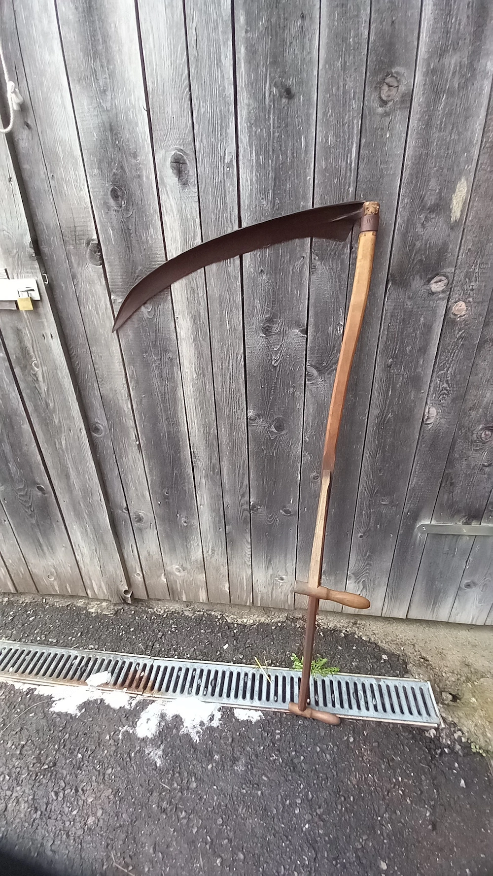 Alte Sense für Dekoration 