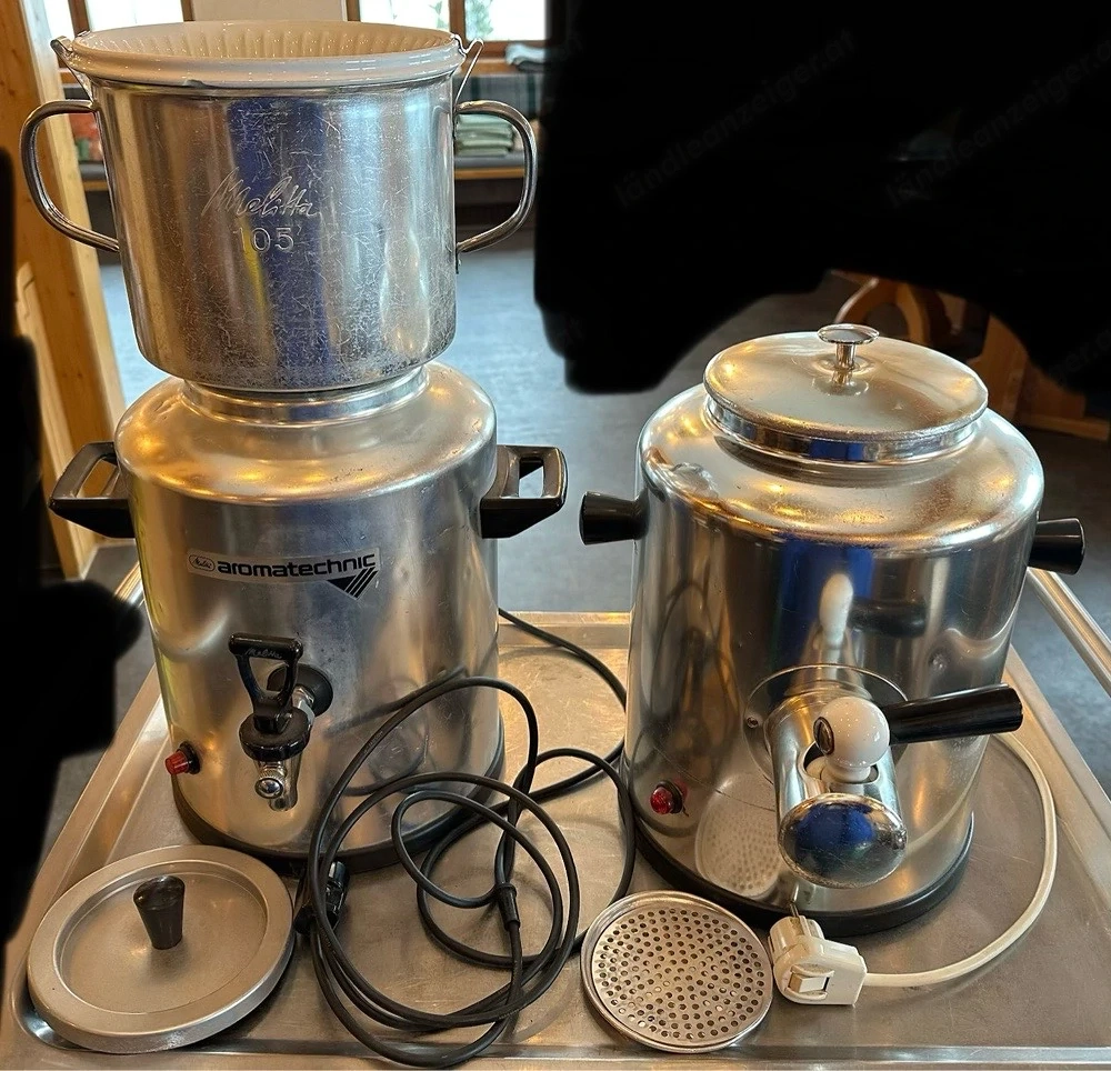 Rarität Melitta Aromatechnic Kaffeebereiter 10 Liter