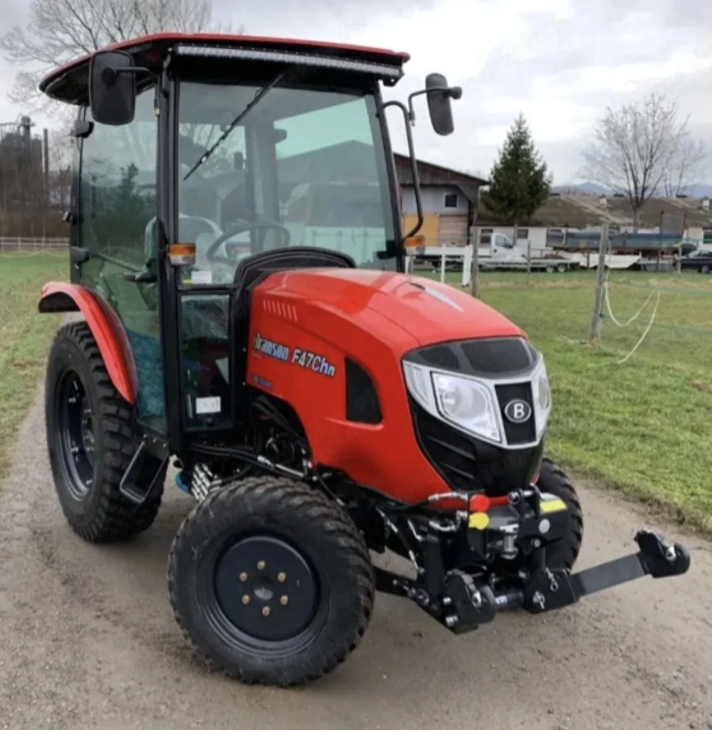 Traktor, Branson F47Chn , Allrad Hydrostat , Frontkrafheber 