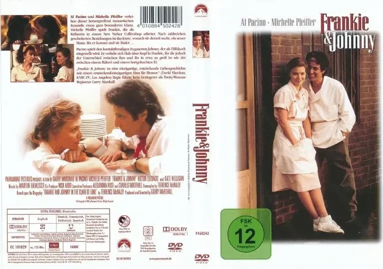 Frankie & Johnny, Michelle Pfeiffer, Al Pacino, DVD (Superfilm) 