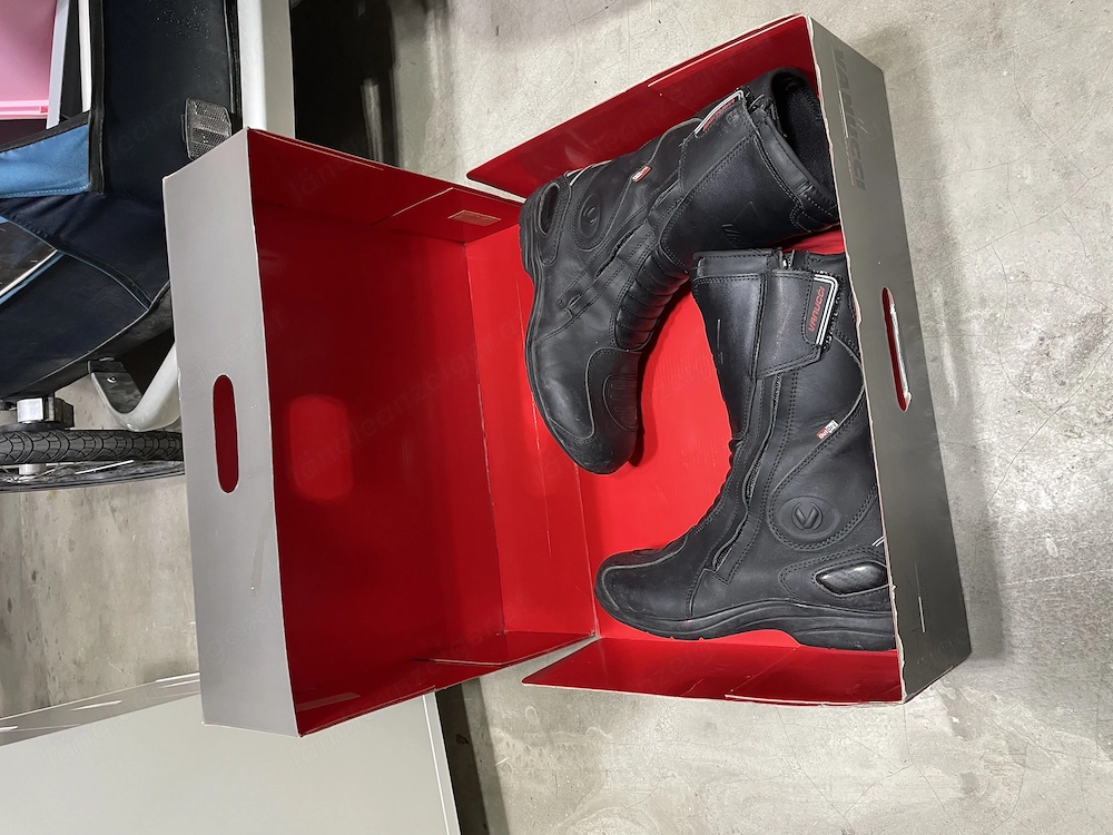 Motorradstiefel Damen Gr.41 schwarz - Vanucci