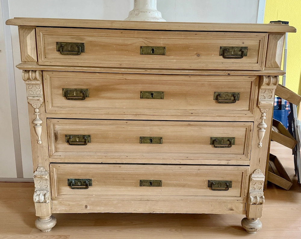 Wunderschöne Antike Schubladenkommode