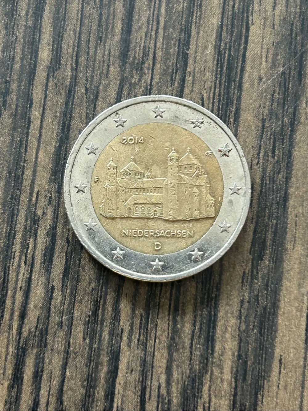 2 Euro Umlaufmünze Deutschland 2014-F