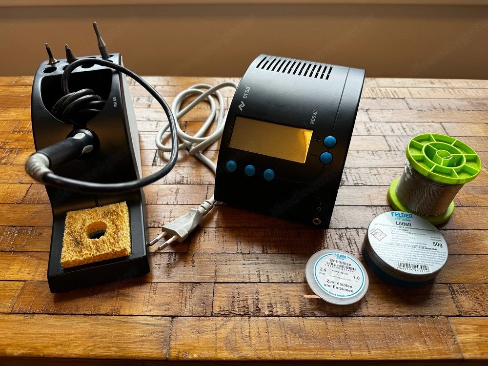 Ersa RDS 80 Lötstation mit 3 Spitzen