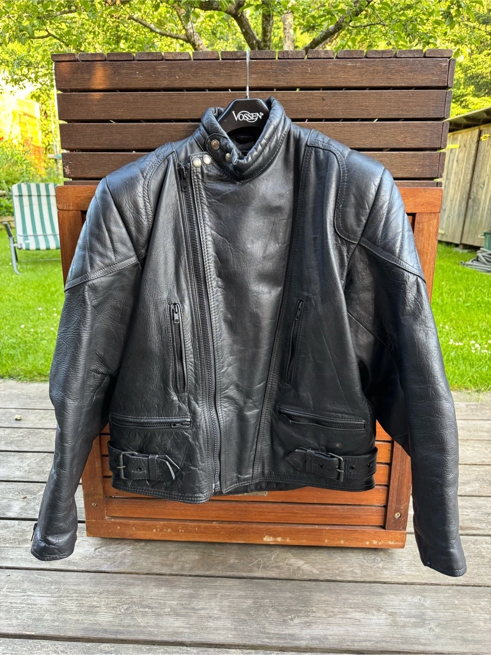 Damen Motorradjacke aus Leder