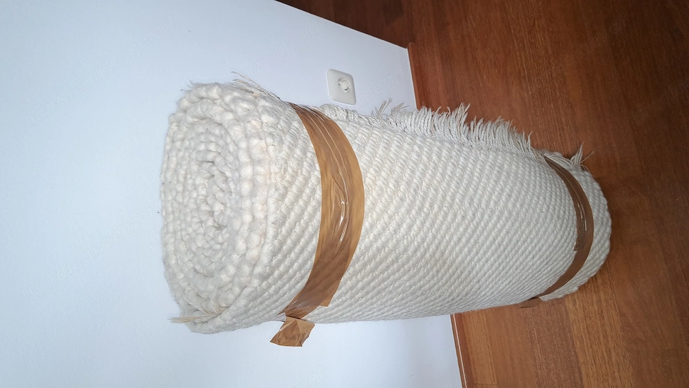 Schafwollteppich   Läufer 78cm  3.5m lang