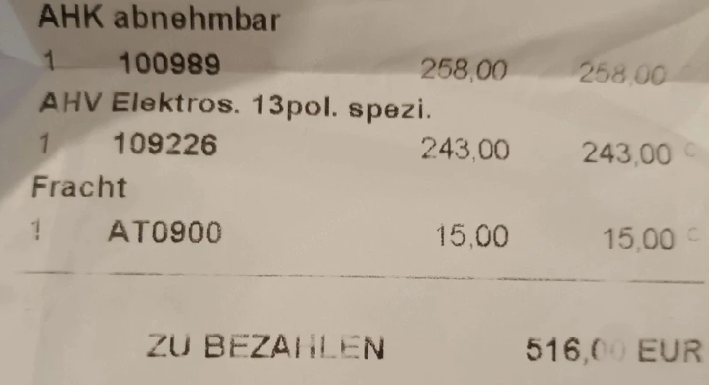 Anhängerkupplung für SEAT Ibiza   NEU & originalverpackt