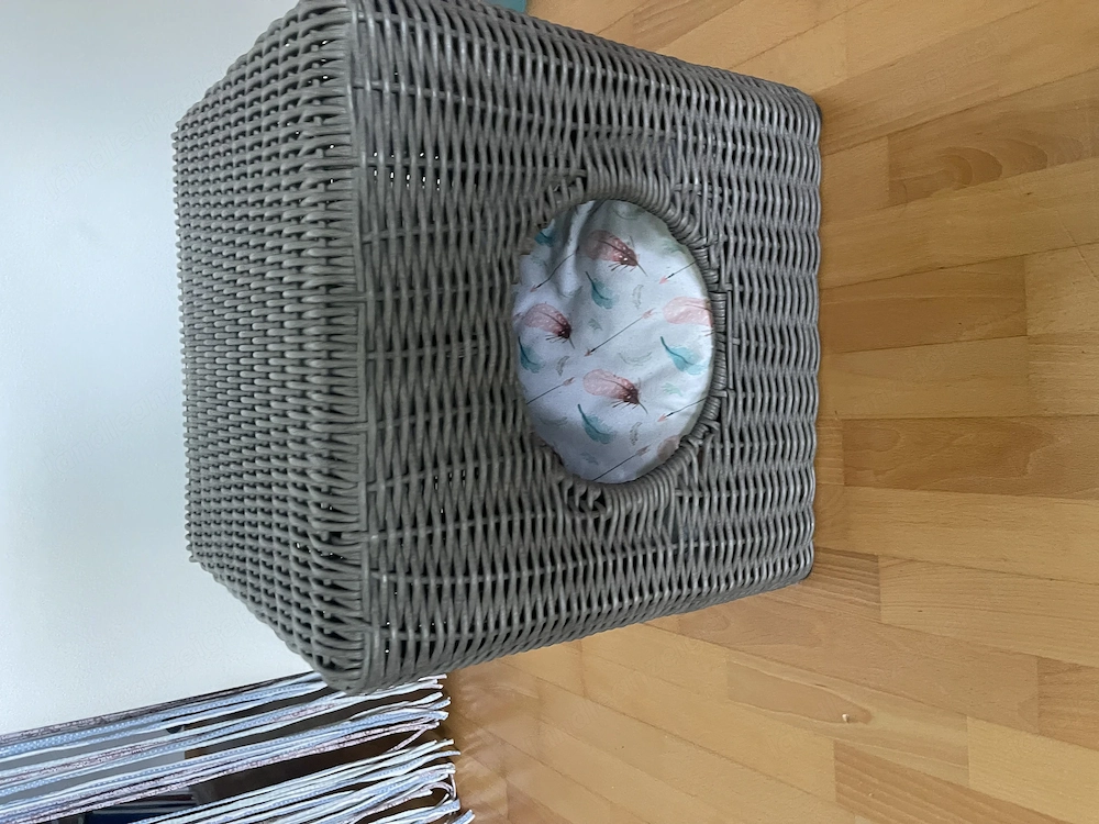 Katzenkorb mit passendem polster