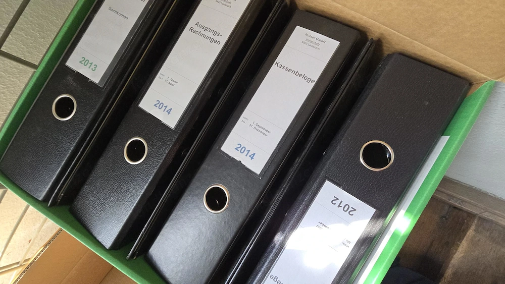 Ordner, F:schwarz, Markenware, Büro Ordner 