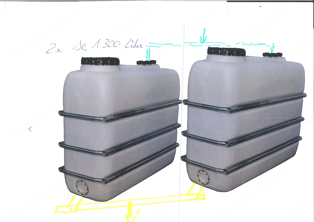 Wassertank   Regenwasser 