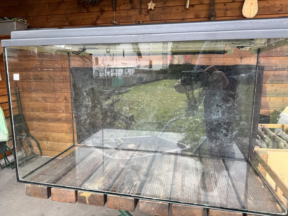 Aquarium 120 Liter mit LED Beleuchtung 