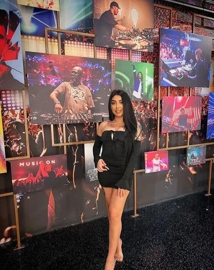 Europäisches party girl