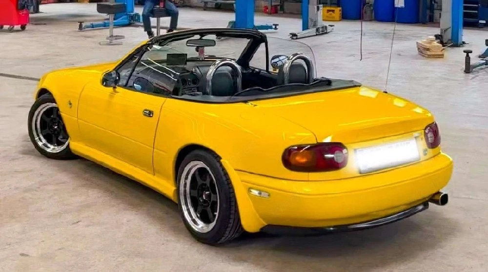 Überrollbügel mit Windshot MX5-NA